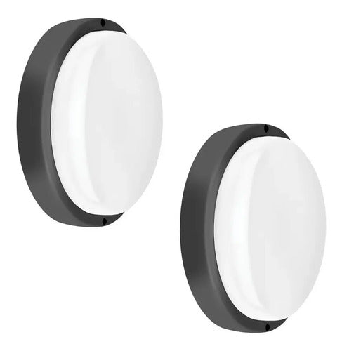 Tortuga Redonda 18w Led Exterior Intemperie