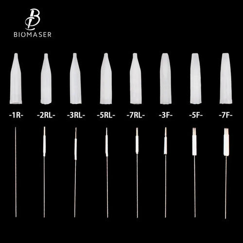 Agujas para Dermógrafo de Micropigmentación con Tips Punta 7F · 17266 · foto 04