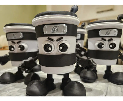 Figura Capuchino Asesino Meme Brainrot Impresión 3D 15cm · 16824 · foto 06