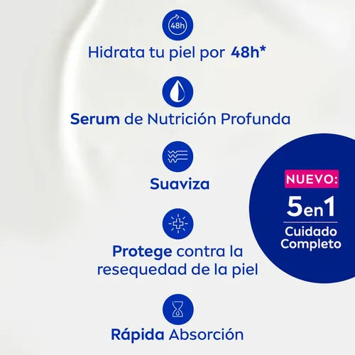 Crema Corporal Nivea Milk Nutritiva 5 en 1 250 Ml · 2042 · foto 02