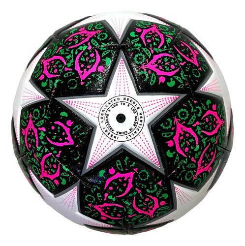 Pelota de Fútbol N5 Champions League Fucsia · 16740 · foto 02