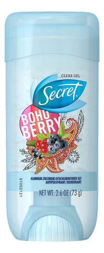 Secret Scent Desodorante Antitranspirante Gel Transparente So Very Summerberry 73g Aroma A Bayas De Verano