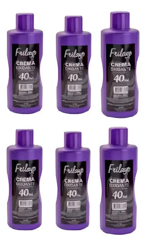 Crema Oxidante Frilayp 40 Vol 920 Ml Sin Amoníaco Sin Tono