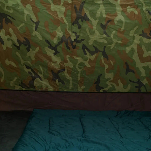 Carpa Dakota para 4 Personas Automática 200x200cm Verde Militar · 16854 · foto 09
