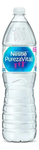 Agua Mineral Nestle Pureza Vital Sin Gas 1,5 L Pack X 6