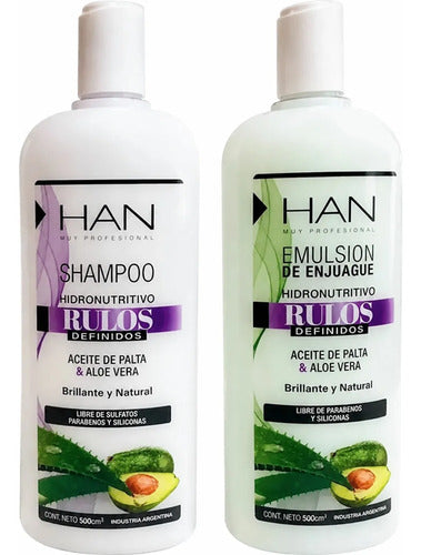 HAN Rulos Definidos Shampoo y Acondicionador 500ml · 17663 · foto 01