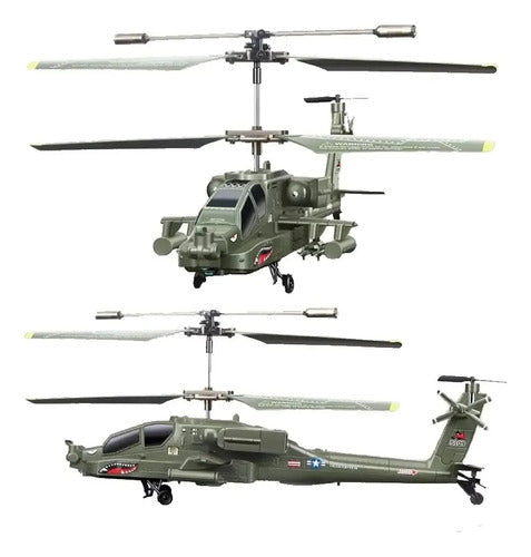 Helicóptero a Control Remoto Syma S109G Apache 3 Canales Verde Oscuro · 16808 · foto 02