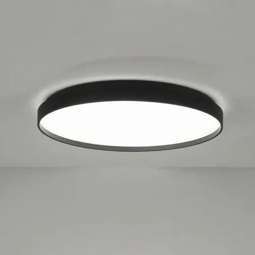 Plafon Aplique Redondo Led 45 Bidireccional Dinamico York Lk Estructura Negro