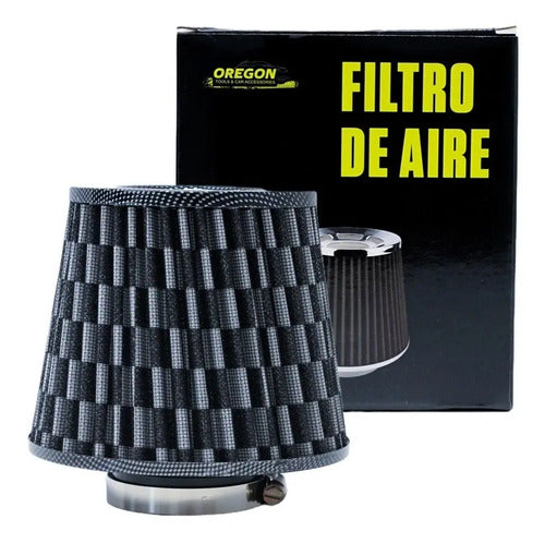 Filtro De Aire Bi-conico Grande Para Competición Oregon Auto