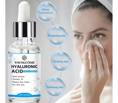 Serum Facial Youngcome Con Ácido Hialurónico Hidratante 50ml