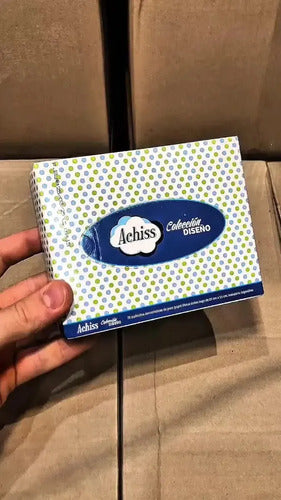 Pañuelos Descartables Achiss Extra Suaves Papel Tissue x75 · 17419 · foto 02