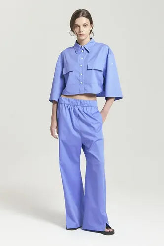 Pantalon Acerola Lavanda De Mujer Maria Cher Algodón Lavanda