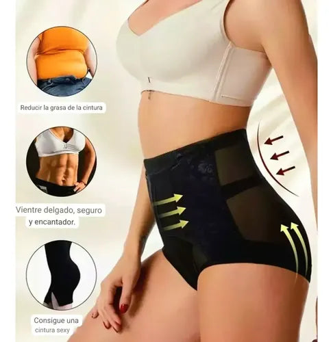 Faja Reductora Modeladora Post Quirúrgico Negro XXL · 18046 · foto 02
