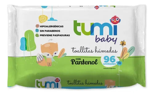 Toallitas Húmedas Tumi Baby para Piel Sensible x96 · 17629 · foto 01