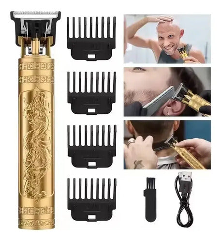 Afeitadora Helitec T9 Dragon USB Corta Barba Portátil · 17797 · foto 03