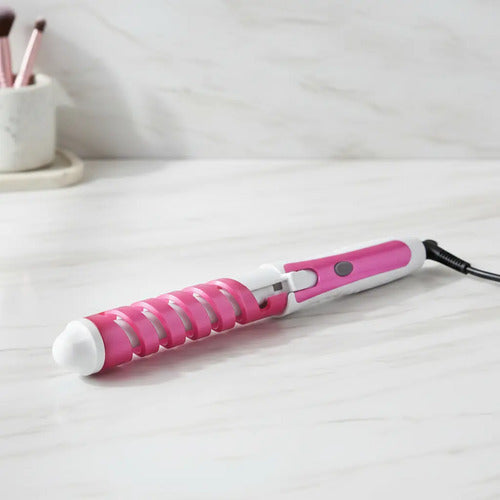 Buclera Rizador De Pelo Ondas Perfectas Espiral Ceramica