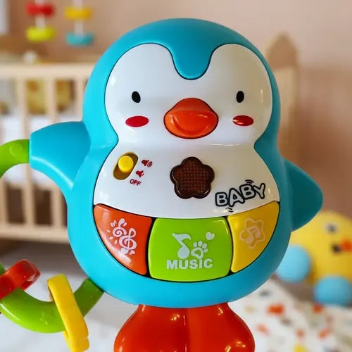 Sonajero Musical Bebé Diseño Mamá Pingüino Agua · 18104 · foto 09