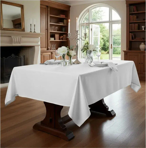 Mantel Duart 2m X 1.4m Ecocuero Impermeable Beige
