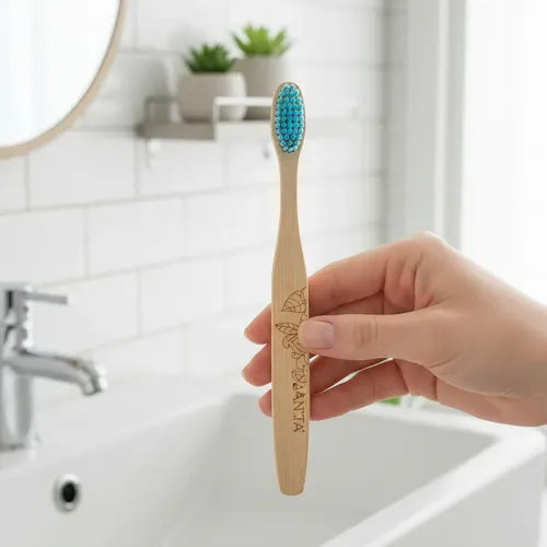 Cepillo De Dientes Sudanta De Bambú Duro Para Adulto