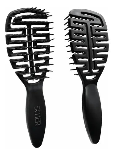 Cepillo Desenredante Antifrizz Laila Scher Negro · 18386 · foto 01