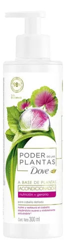 Acondicionador Poder Das Plantas Nutrição +geranio 300ml Dove