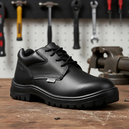Zapato De Trabajo Y Seguridad Ombú Prusiano Puntera Negro 36