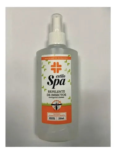 Spa Repelente De Mosquitos En Spray 210ml Pack X12