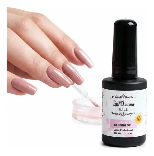 Esmalte Gel UV Kapping Nivelador Las Varano Cover Pink · 17561 · foto 01