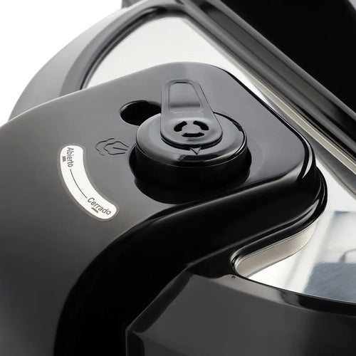 Olla A Presión Multifunción Winco W140 5l Negro/gris 50/60hz
