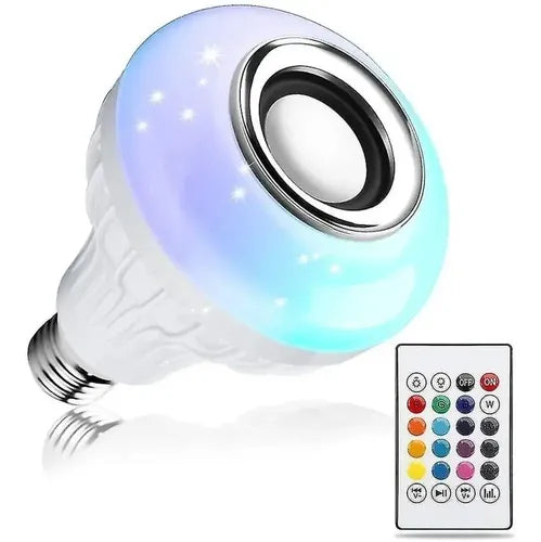 Ampolleta Led Rgb Parlante Bluetooth 12w Multicolor