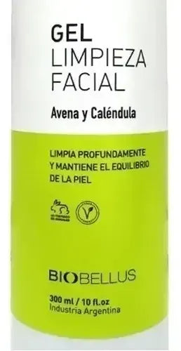 Gel de Limpieza Facial Avena y Caléndula Biobellus 300ml · 17528 · foto 03