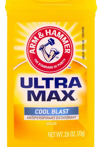 Antitranspirante Ultramax Stick Arm & Hammer Cool Blast 73 g · 17459 · foto 02