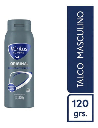 Véritas Talco Desodorante en Polvo Original Hombre 120g · 17598 · foto 01