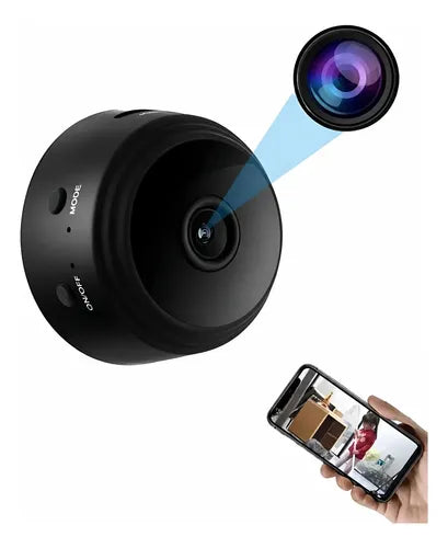 Mini Cámara Espía WiFi Inalámbrica 1080p Terralife Negra · 16215 · foto 01