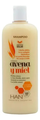 Shampoo Han Avena y Miel 500 ml Libre de Sulfatos · 2167 · foto 07