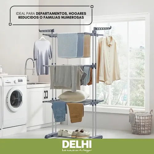 Tender Delhi Dl-700 De Pie Color Gris De 65cm X 75cm X 1.7m