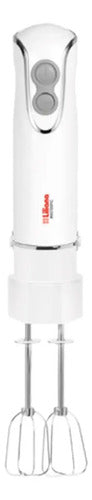 Mixer De Mano Liliana Masterpic Ah130 Con 3 En 1 Y Varilla De Acero Blanco