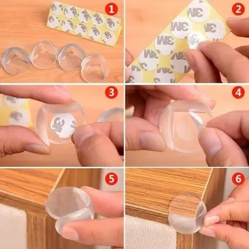 Punteras Antigolpe Redondas Belluno Baby Kit x10 Transparente · 16595 · foto 09
