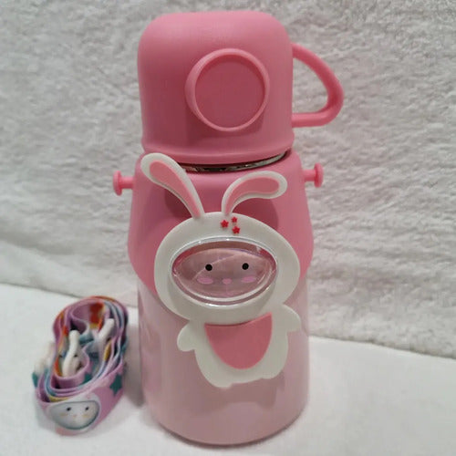 Termo Infantil 500 Ml con Sorbete 2 en 1 Rosa · 16797 · foto 01