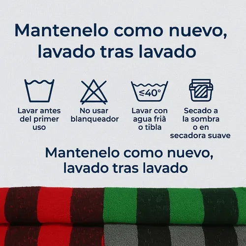 Pack De 3 Toallones Deportivos Ragazza Rayas De Algodón Y Poliéster Negro/verde, Negro/gris, Negro/rojo