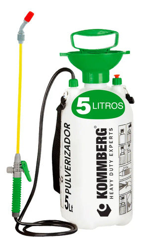 Pulverizador Kommberg 5l Jardin Verde