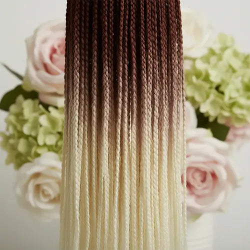Extensiones Pelo Kanekalon Trenzas Africana B39 Marron Rubio
