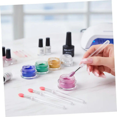 Aplicador De Polvos Para Uñas Acry Soft Esculpidas