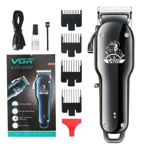 Cortadora de Pelo VGR V679 Negra · 17123 · foto 01