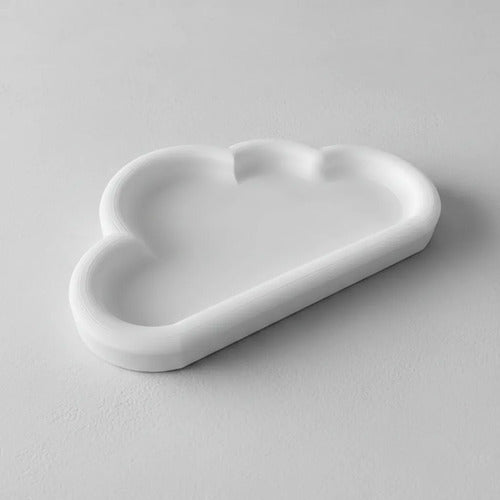 Bandeja Nube Centro Mesa Minimalista Moderna-deco