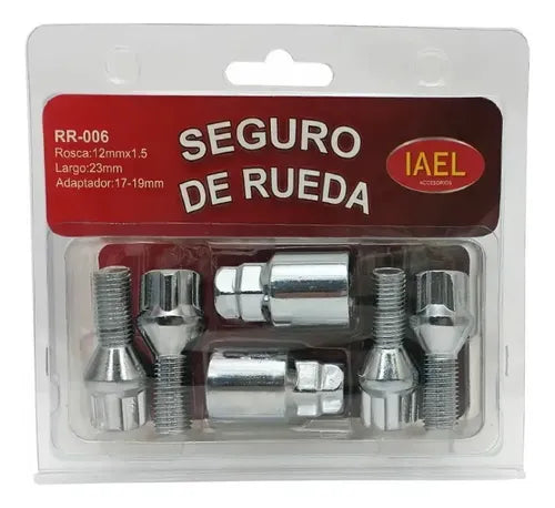 Juego De Bulones Antirrobo 12x1,50