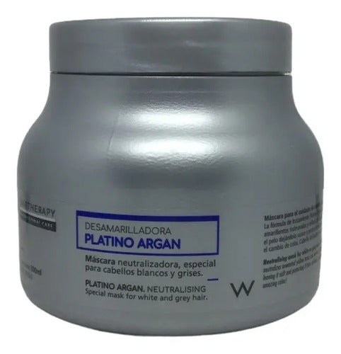 Máscara Capilar Hairtherapy Wpro Desamarillador 300ml Matizador