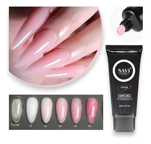Polygel Acryl Gel Navi 60 ml para Uñas Esculpidas Color 005 · 18405 · foto 02