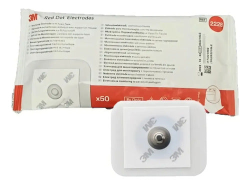 Electrodos 3M para ECG Adulto Modelo 2228 x 50 Unidades · 17618 · foto 07