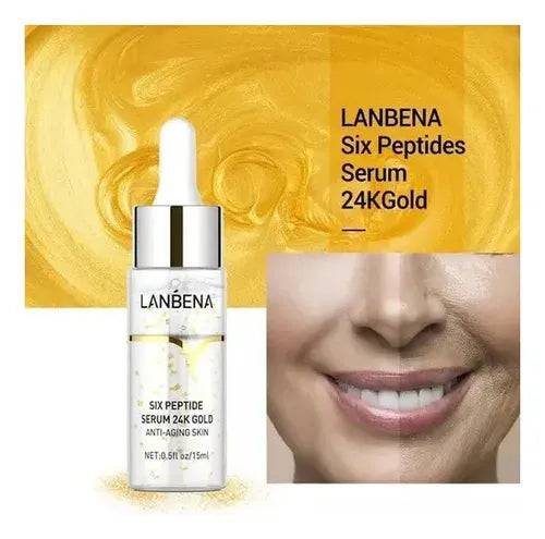 Sérum Facial Lanbena 24K Gold con Péptidos Antiarrugas 15ml · 17271 · foto 02